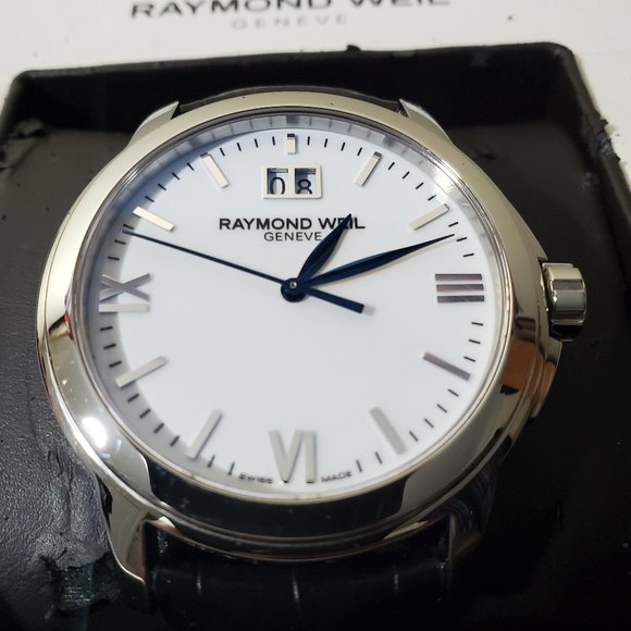 Watch Man Raymond Weil Tradition 5576-ST-00307 Leather/Black - Picture 7 of 7